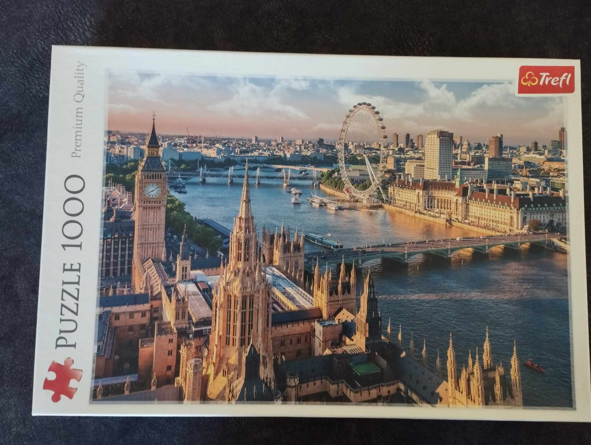 1000 db-os Trefl puzzle: Londoni látkép