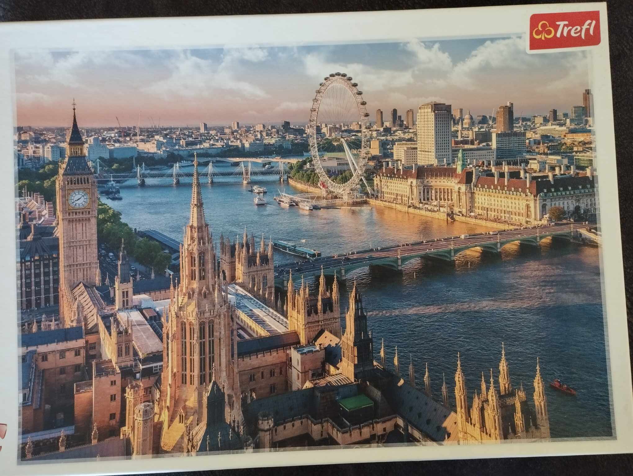 1000 db-os Trefl puzzle: Londoni látkép